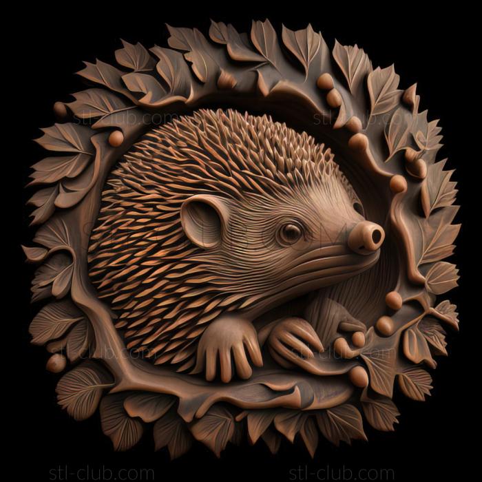 3D model st hedgehog (STL)